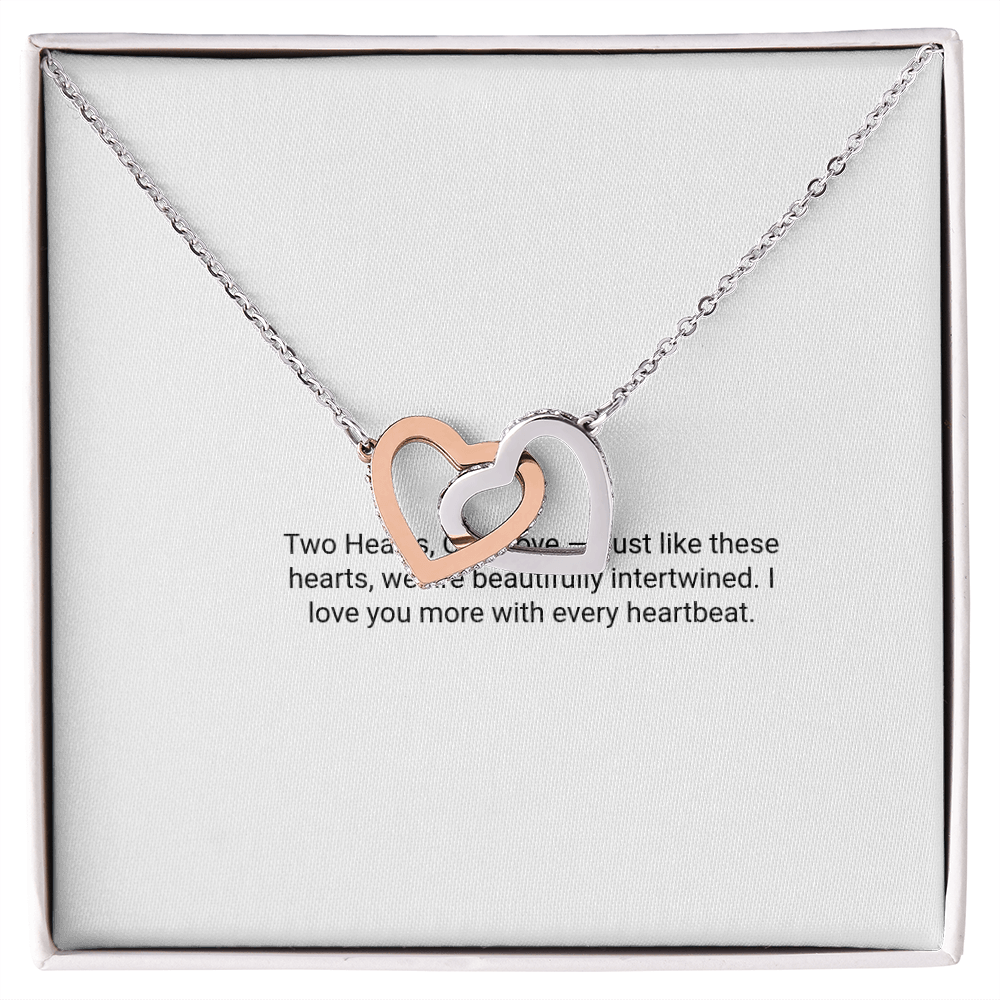 Interlocking Hearts Necklace
